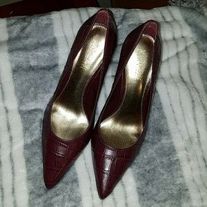 Ralph Lauren Port color embossed crocodile pattern